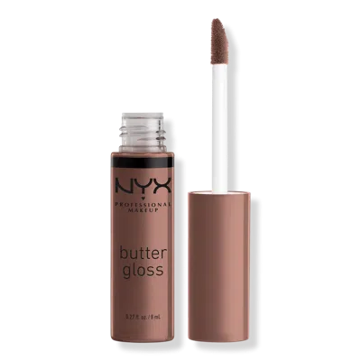 Nyx Professional Makeup Butter Gloss Non-sticky Lip Gloss - Cinnamon Roll