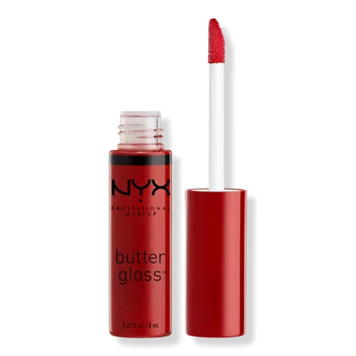 Nyx Professional Makeup Butter Gloss Non-sticky Lip Gloss - Red Velvet