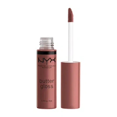 Nyx Professional Makeup Butter Gloss Non-sticky Lip Gloss In Brown