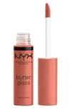 Nyx Professional Makeup Butter Gloss Nonsticky Lip Gloss In Bit Of Honey