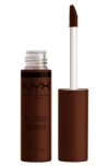 Nyx Professional Makeup Butter Gloss Nonsticky Lip Gloss In Lava Cake