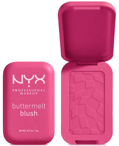 Nyx Professional Makeup Buttermelt Blush In Butta With Time