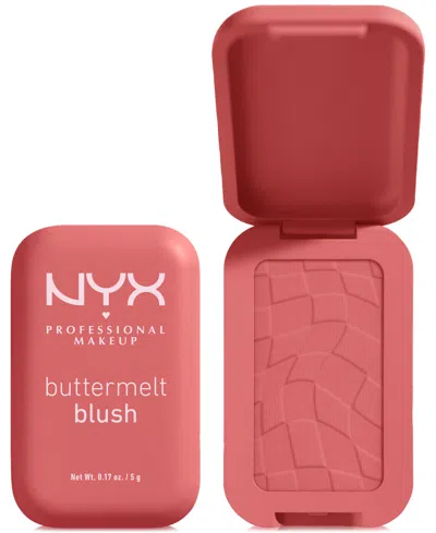 Nyx Professional Makeup Buttermelt Blush In Feeling Butta