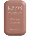 Nyx Professional Makeup Buttermelt Bronzer, 0.17 Oz.