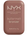 Nyx Professional Makeup Buttermelt Bronzer, 0.17 Oz.