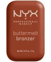 Nyx Professional Makeup Buttermelt Bronzer, 0.17 Oz.