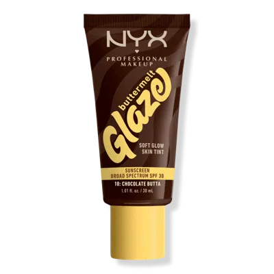 Nyx Professional Makeup Buttermelt Glaze Skin Tint Spf 30 - Chocolate Butta