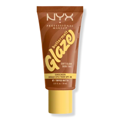Nyx Professional Makeup Buttermelt Glaze Skin Tint Spf 30 - Toffee Butta