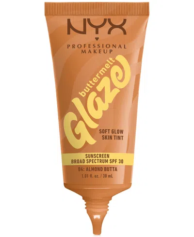 Nyx Professional Makeup Buttermelt Glaze Tint In Almond Butta