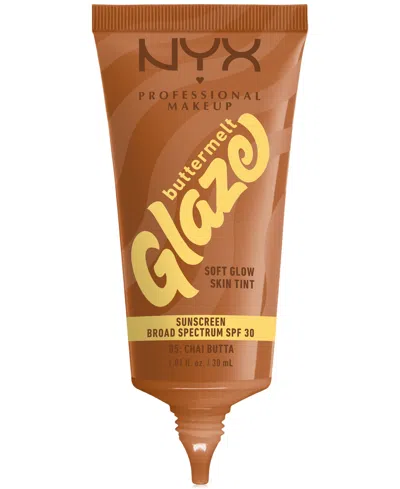 Nyx Professional Makeup Buttermelt Glaze Tint In Chai Butta