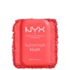 Nyx Professional Makeup Buttermelt Powder Blush Up To 12h Wear, Fade And Transfer Resistant (various Shades) - Had Butta In Had Butta