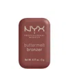 Nyx Professional Makeup Buttermelt Powder Bronzer 12h Wear Fade & Transfer Resistant (various Shades) - Butta Dayz In Butta Dayz