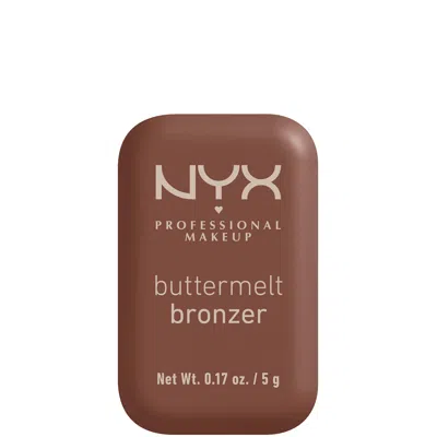 Nyx Professional Makeup Buttermelt Powder Bronzer 12h Wear Fade & Transfer Resistant (various Shades) -  Do Butta In White