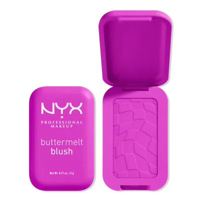 Nyx Professional Makeup Buttermelt Pressed Powder Blush - All The Butta