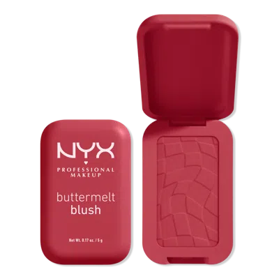 Nyx Professional Makeup Buttermelt Pressed Powder Blush - Back And Butta