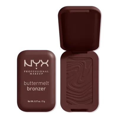 Nyx Professional Makeup Buttermelt Pressed Powder Natural Finish Bronzer - Butta Than U