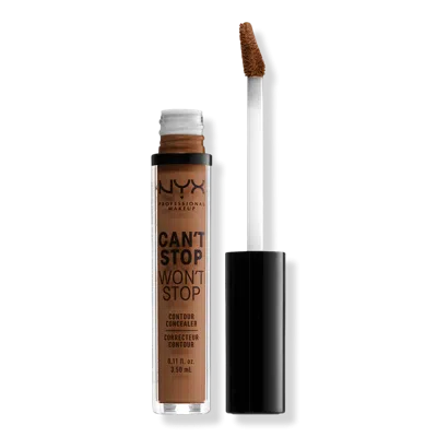 Nyx Professional Makeup Can't Stop Won't Stop 24hr Full Coverage Matte Concealer - Cappuccino In Brown