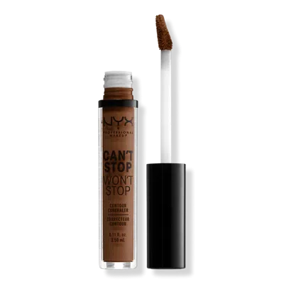 Nyx Professional Makeup Can't Stop Won't Stop 24hr Full Coverage Matte Concealer - Mocha In Brown