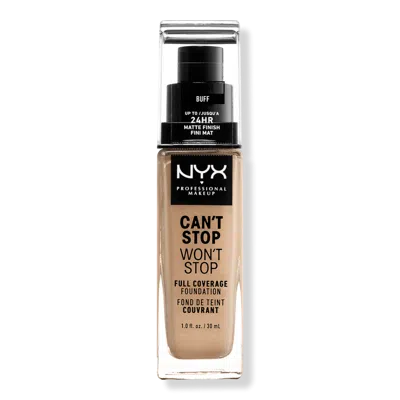 Nyx Professional Makeup Can't Stop Won't Stop 24hr Full Coverage Matte Foundation - Buff In Sand