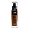 Nyx Professional Makeup Can't Stop Won't Stop 24hr Full Coverage Matte Foundation - Cappuccino In Brown
