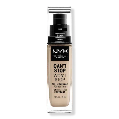 Nyx Professional Makeup Can't Stop Won't Stop 24hr Full Coverage Matte Foundation - Fair In Nude