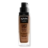 Nyx Professional Makeup Can't Stop Won't Stop 24hr Full Coverage Matte Foundation - Mahogany In Brown
