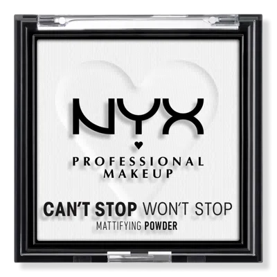 Nyx Professional Makeup Can't Stop Won't Stop All Day Mattifying Powder - Bright Translucent
