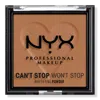 Nyx Professional Makeup Can't Stop Won't Stop All Day Mattifying Powder - Mocha In Brown
