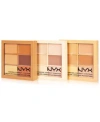 Nyx Professional Makeup Conceal Correct Contour Palette Collection In Multi