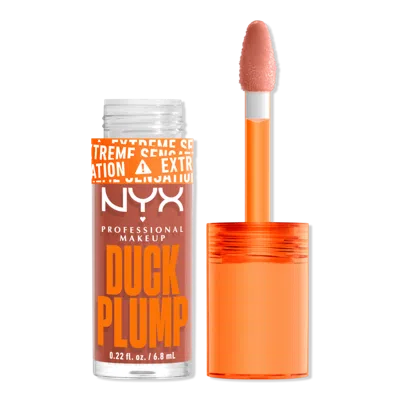 Nyx Professional Makeup Duck Plump High Pigment Lip Plumping Gloss - Apri Caught