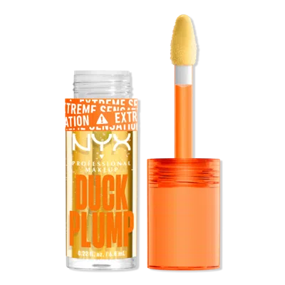 NYX PROFESSIONAL MAKEUP DUCK PLUMP HIGH PIGMENT LIP PLUMPING GLOSS - CLEARLY SPICY