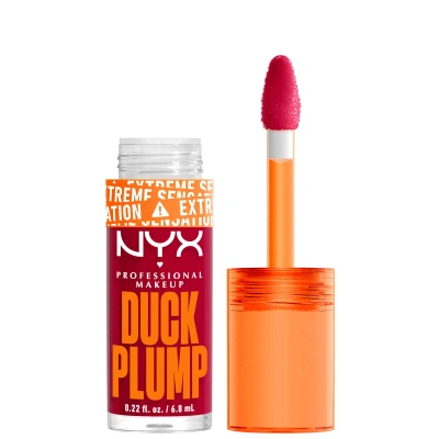 Nyx Professional Makeup Duck Plump Lip Plumping Gloss (various Shades) - Hall Of Flame In White