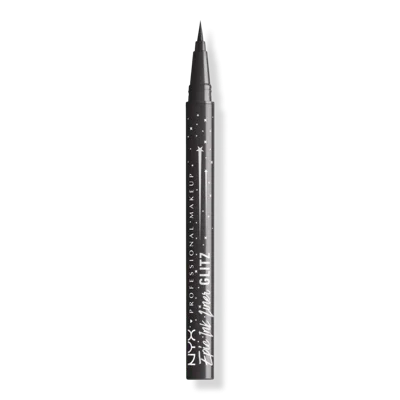 Nyx Professional Makeup Epic Ink Glitz Waterproof Liquid Eyeliner - Graphite Glitz