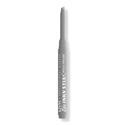 Nyx Professional Makeup Epic Inky Stix Mechanical Cream Gel Eyeliner - Silver Shock In Transparent