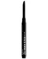 Nyx Professional Makeup Epic Inky Stix Mechanical Cream Gel Eyeliner, 0.003 Oz. In Black