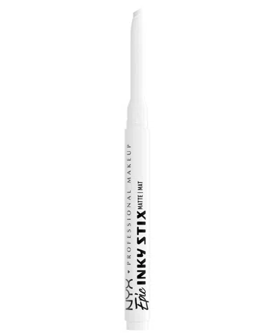 Nyx Professional Makeup Epic Inky Stix Mechanical Cream Gel Eyeliner, 0.003 Oz. In White