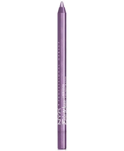 Nyx Professional Makeup Epic Wear Liner Stick Long-lasting Eyeliner Pencil In 20 Graphic Purple (purple Shimmer)