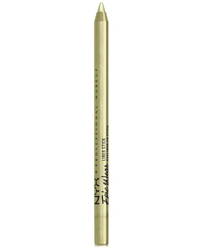 Nyx Professional Makeup Epic Wear Liner Stick Long-lasting Eyeliner Pencil In 24 Chartreuse (chartreuse)