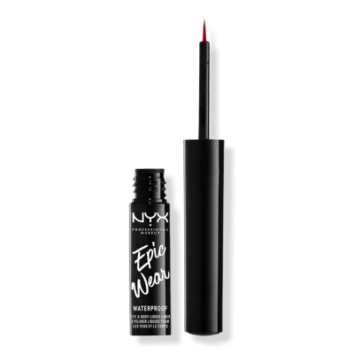 Nyx Professional Makeup Epic Wear Long Lasting Liquid Eyeliner - Red