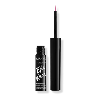 Nyx Professional Makeup Epic Wear Metallic Long-lasting Liquid Eyeliner - Fuchsia Metal