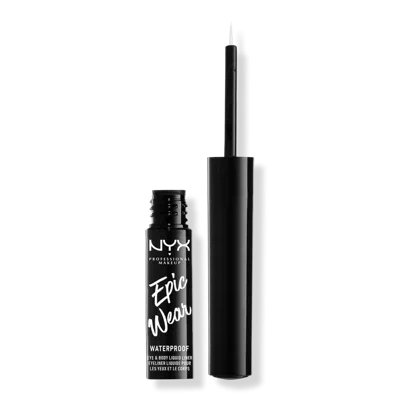 Nyx Professional Makeup Epic Wear Metallic Long-lasting Liquid Eyeliner - Silver Metal