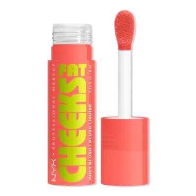 Nyx Professional Makeup Fat Cheeks Dewy Liquid Blush - Papaya Plump