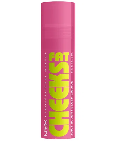 NYX PROFESSIONAL MAKEUP FAT CHEEKS JUICY LIQUID BLUSH, 0.27 OZ.