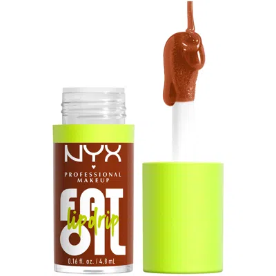 Nyx Professional Makeup Fat Oil Lip Drip 12h Hydration Non-sticky Finish Lip Gloss 4.8ml (various Shades) - Scrollin