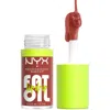 Nyx Professional Makeup Fat Oil Lip Drip 12h Hydration Non-sticky Finish Lip Gloss 4.8ml (various Shades) - Splash Of Cream In Splash Of Cream