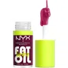 Nyx Professional Makeup Fat Oil Lip Drip 12h Hydration Non-sticky Finish Lip Gloss 4.8ml (various Shades) - That's Chic In That's Chic