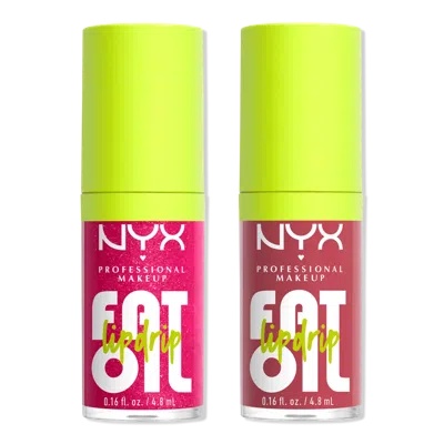 Nyx Professional Makeup Fat Oil Lip Drip Lip Oil Duo - Supermodel & Chillin Like A Villian