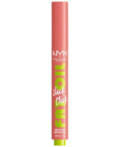 Nyx Professional Makeup Fat Oil Slick Click Lip Balm, 0.07 Oz.