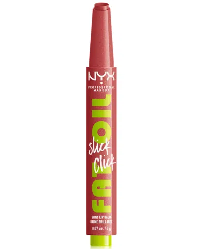 Nyx Professional Makeup Fat Oil Slick Click In No Filter Needed (pink Pearl Nude)