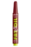 Nyx Professional Makeup Fat Oil Slick Click Shiny Lip Balm In In A Mood
